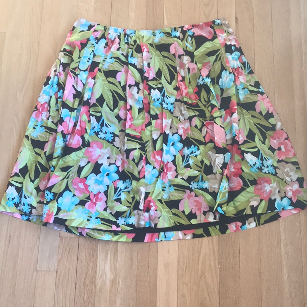 Size 22w Women’s Floral Skirt Talbot’s